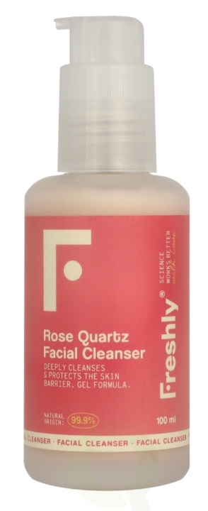 Freshly Cosmetics Rose Quartz Facial Cleanser 100 ml i gruppen SKÖNHET & HÄLSA / Hudvård / Ansiktsvård / Rengöring hos TP E-commerce Nordic AB (C99676)