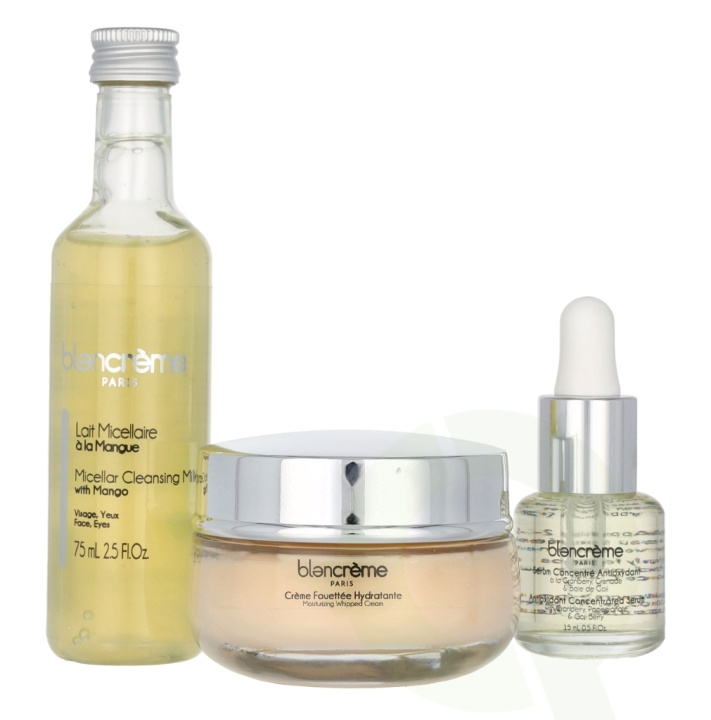 Blancreme Antioxidant Facial Trio Set 3 piece Cream/Milk/Serum i gruppen SKÖNHET & HÄLSA / Presentkit / Presentkit För Henne hos TP E-commerce Nordic AB (C99690)