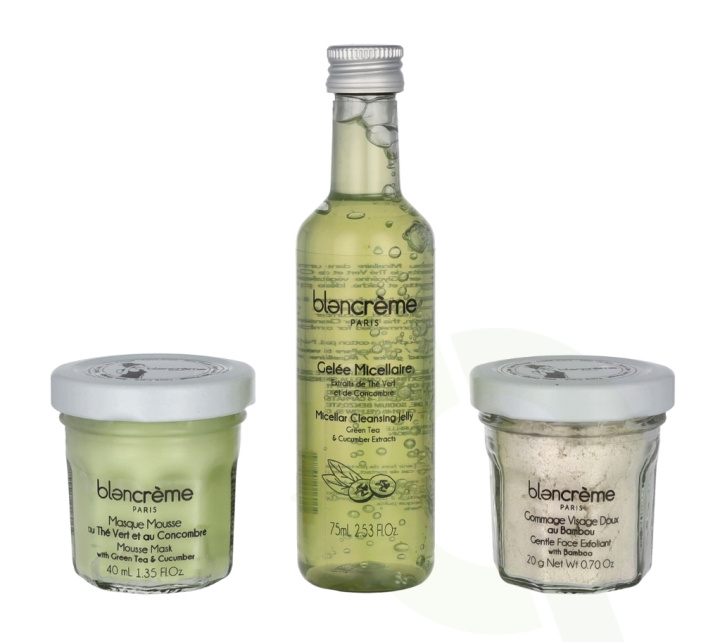 Blancreme Body Essentials Trio Set 140 ml Skin Gel 80ml/Scrub 20gr/Mask 40ml i gruppen SKÖNHET & HÄLSA / Presentkit / Presentkit För Henne hos TP E-commerce Nordic AB (C99693)