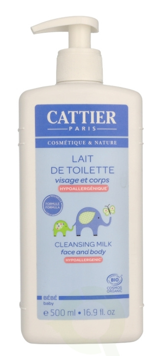 Cattier Baby Cleansing Milk 500 ml i gruppen LEKSAKER, BARN- & BABYPRODUKTER / Babysaker / Sköta & Hygien hos TP E-commerce Nordic AB (C99699)