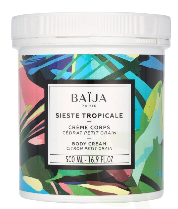 Baija Paris Baija Sieste Tropicale Body Cream 500 ml Citron Petit Grain i gruppen SKÖNHET & HÄLSA / Hudvård / Kroppsvård / Body lotion hos TP E-commerce Nordic AB (C99713)