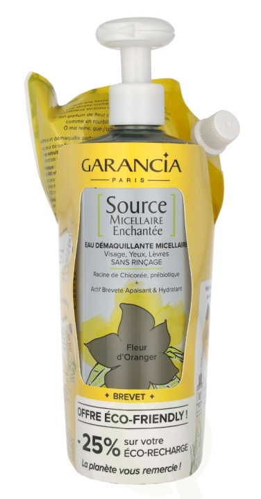 Garancia Source Micellar Cleansing Water Orange Blossom Set 800 ml 2x400ml i gruppen SKÖNHET & HÄLSA / Hudvård / Ansiktsvård / Rengöring hos TP E-commerce Nordic AB (C99746)