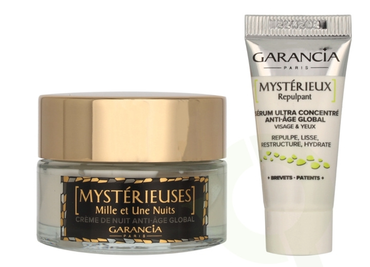 Garancia Mysterious Thousand And Ond Days Set 35 ml Anti-Aging Night Cream 30ml/Anti-Aging Serum 5ml i gruppen SKÖNHET & HÄLSA / Hudvård / Ansiktsvård / Ansiktskräm hos TP E-commerce Nordic AB (C99747)