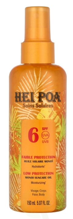 Hei Poa Monoi Suncare Oil SPF6 150 ml i gruppen SKÖNHET & HÄLSA / Hudvård / Solskydd & Tanning / Solskydd hos TP E-commerce Nordic AB (C99750)