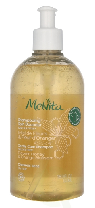 Melvita Gentle Care Shampoo 500 ml Dry Hair i gruppen SKÖNHET & HÄLSA / Hår & Styling / Hårvårdsprodukter / Schampo hos TP E-commerce Nordic AB (C99762)