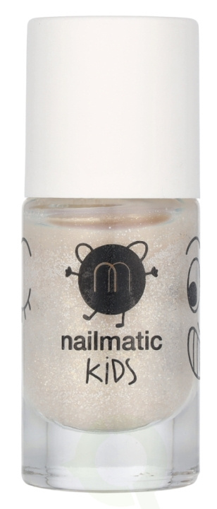 Nailmatic Kids Nail Polish 8 ml Extra Pearly White i gruppen SKÖNHET & HÄLSA / Manikyr/Pedikyr / Nagellack hos TP E-commerce Nordic AB (C99767)