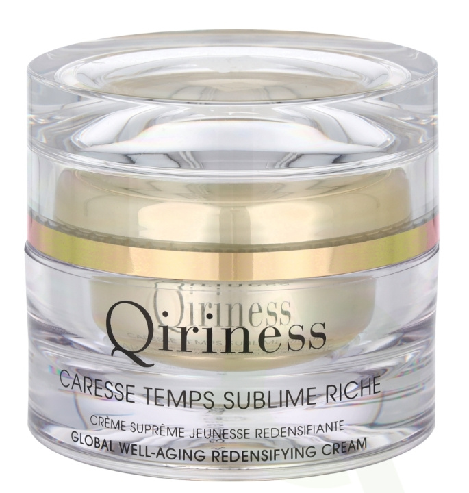 Qiriness Caresse Temps Sublime Riche Gl. Well-Aging Red. Cr. 50 ml i gruppen SKÖNHET & HÄLSA / Hudvård / Ansiktsvård / Ansiktskräm hos TP E-commerce Nordic AB (C99777)