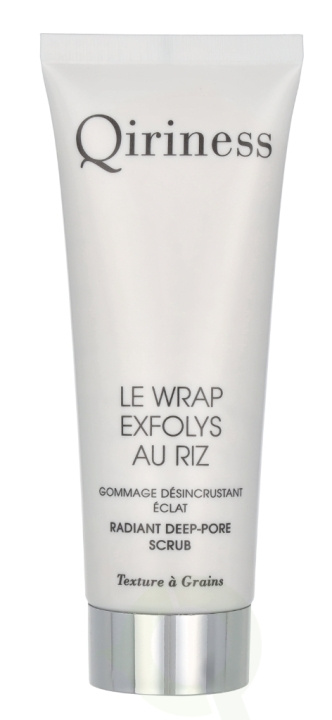 Qiriness Le Wrap Exfolys Au Riz Radiant Deep-Pore Scrub 75 ml i gruppen SKÖNHET & HÄLSA / Hudvård / Ansiktsvård / Skrubb / Peeling hos TP E-commerce Nordic AB (C99778)