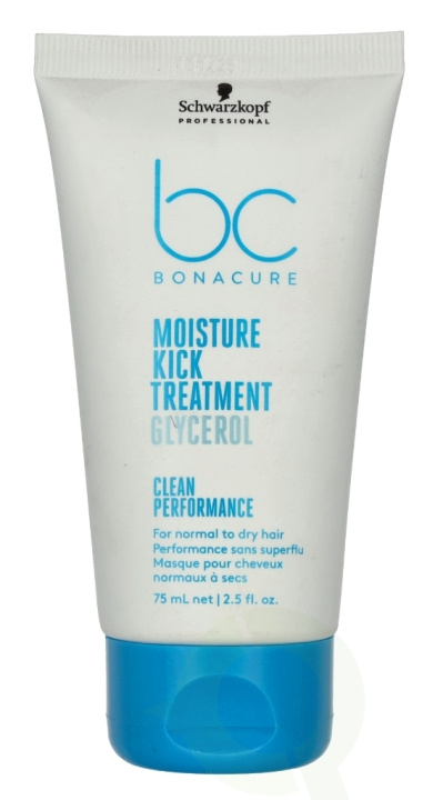 Schwarzkopf Bonacure Moisture Kick Treatment Glycerol 75 ml i gruppen SKÖNHET & HÄLSA / Hår & Styling / Hårvårdsprodukter / Hårinpackning hos TP E-commerce Nordic AB (C99820)