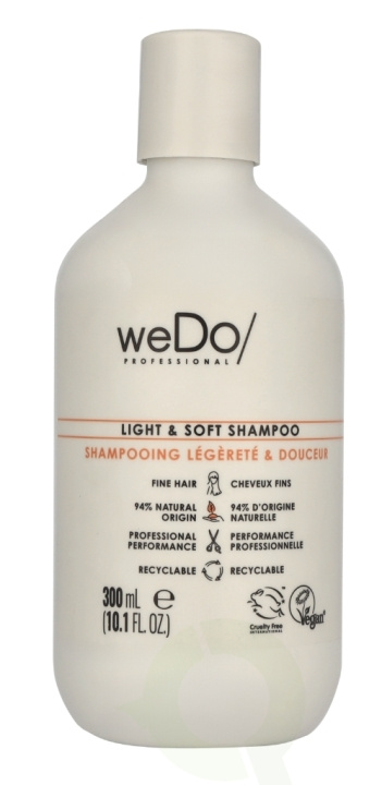 weDo/ Light & Soft Shampoo 300 ml i gruppen SKÖNHET & HÄLSA / Hår & Styling / Hårvårdsprodukter / Schampo hos TP E-commerce Nordic AB (C99825)