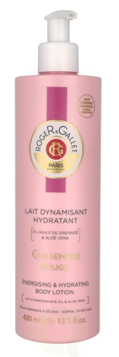 Roger & Gallet Gingembre Rouge Body Lotion 400 ml i gruppen SKÖNHET & HÄLSA / Hudvård / Kroppsvård / Body lotion hos TP E-commerce Nordic AB (C99829)