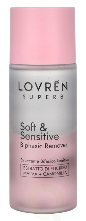 Lovren Superb Soft & Sensitive Biphasic Make-Up Remover 100 ml i gruppen SKÖNHET & HÄLSA / Makeup / Sminkborttagning hos TP E-commerce Nordic AB (C99842)