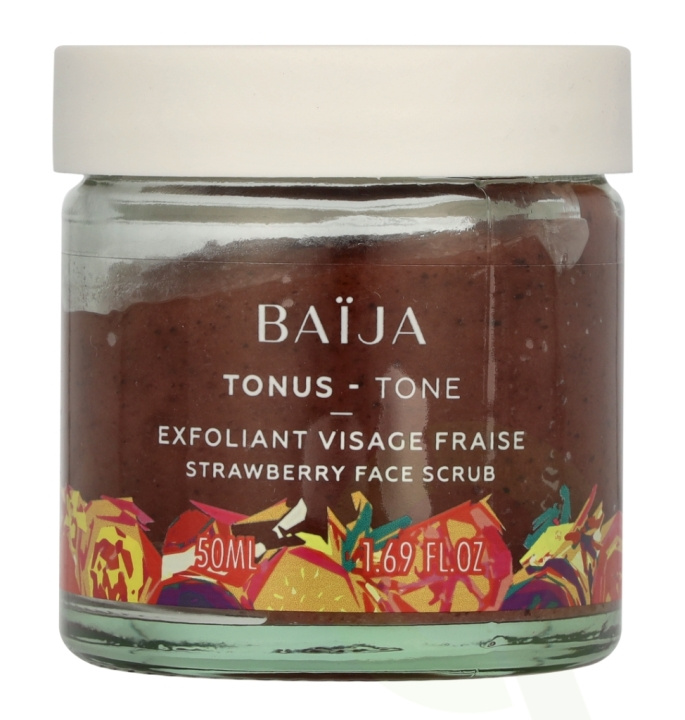 Baija Paris Baija Exfoliant Face Scrub 50 ml Strawberry i gruppen SKÖNHET & HÄLSA / Hudvård / Ansiktsvård / Skrubb / Peeling hos TP E-commerce Nordic AB (C99855)