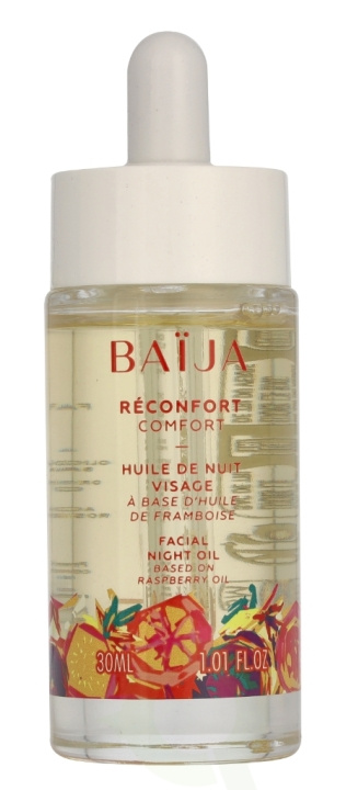 Baija Paris Baija Reconfort Night Face Oil 30 ml Raspberry i gruppen SKÖNHET & HÄLSA / Hudvård / Ansiktsvård / Ansiktsolja hos TP E-commerce Nordic AB (C99858)