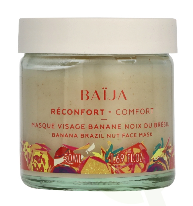 Baija Paris Baija Face Mask 50 ml Banana Brazil Nut i gruppen SKÖNHET & HÄLSA / Hudvård / Ansiktsvård / Masker hos TP E-commerce Nordic AB (C99859)