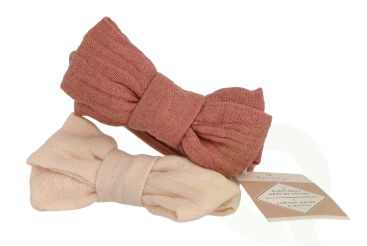 Bachca Paris Gauze Knot Elastic Bows Set 2 piece 2 Pieces i gruppen SKÖNHET & HÄLSA / Hår & Styling / Håraccessoarer hos TP E-commerce Nordic AB (C99866)