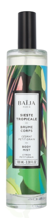 Baija Paris Baija Sieste Tropicale Body Mist 100 ml Citron Petit Grain i gruppen SKÖNHET & HÄLSA / Hudvård / Kroppsvård / Bodymist hos TP E-commerce Nordic AB (C99874)