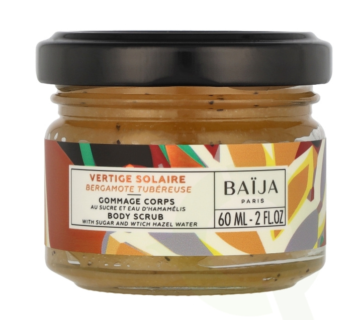 Baija Paris Baija Vertige Solaire Body Scrub 60 ml Bergamot Tuberosa i gruppen SKÖNHET & HÄLSA / Hudvård / Ansiktsvård / Skrubb / Peeling hos TP E-commerce Nordic AB (C99875)