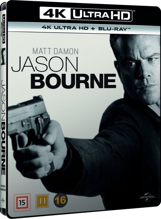 Jason Bourne (4K Blu-Ray) i gruppen HEMELEKTRONIK / Ljud & Bild / TV & Tillbehör / Filmer / Blu-ray hos TP E-commerce Nordic AB (C99886)