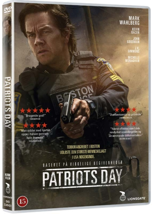 Patriots Day - DVD i gruppen HEMELEKTRONIK / Ljud & Bild / TV & Tillbehör / Filmer / DVD hos TP E-commerce Nordic AB (C99911)