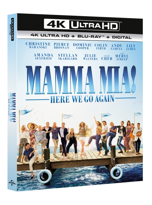 Mamma Mia! Here We Go Again (4K Blu-Ray) i gruppen HEMELEKTRONIK / Ljud & Bild / TV & Tillbehör / Filmer / Blu-ray hos TP E-commerce Nordic AB (C99940)