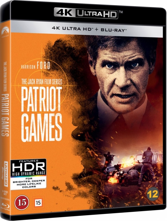 Patriot Games (4K Blu-Ray) i gruppen HEMELEKTRONIK / Ljud & Bild / TV & Tillbehör / Filmer / Blu-ray hos TP E-commerce Nordic AB (C99943)