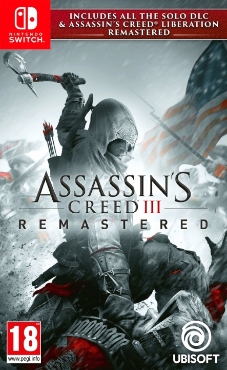 Assassin\'s Creed III (3) + Liberation HD Remaster (Switch) i gruppen HEMELEKTRONIK / Spelkonsoler & Tillbehör / Nintendo Switch / Spel hos TP E-commerce Nordic AB (C99947)