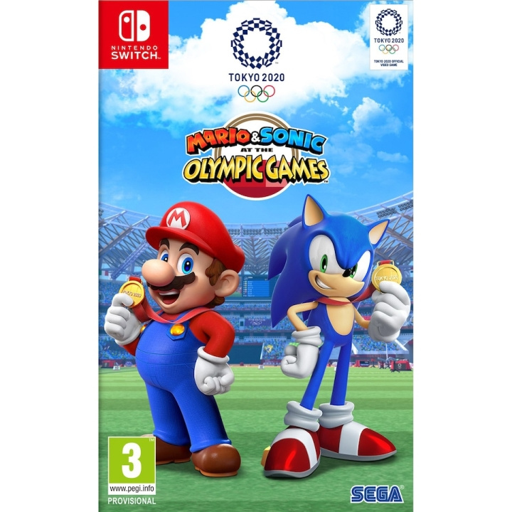 Nintendo Mario & Sonic på de olympiska spelen i Tokyo 2020 i gruppen HEMELEKTRONIK / Spelkonsoler & Tillbehör / Nintendo Switch / Spel hos TP E-commerce Nordic AB (C99954)