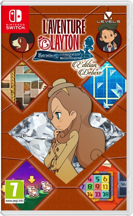 Layton\'s Mystery Journey: Katrielle and the Millionaries Conspiracy (Deluxe Edition) (Switch) i gruppen HEMELEKTRONIK / Spelkonsoler & Tillbehör / Nintendo Switch / Spel hos TP E-commerce Nordic AB (C99968)