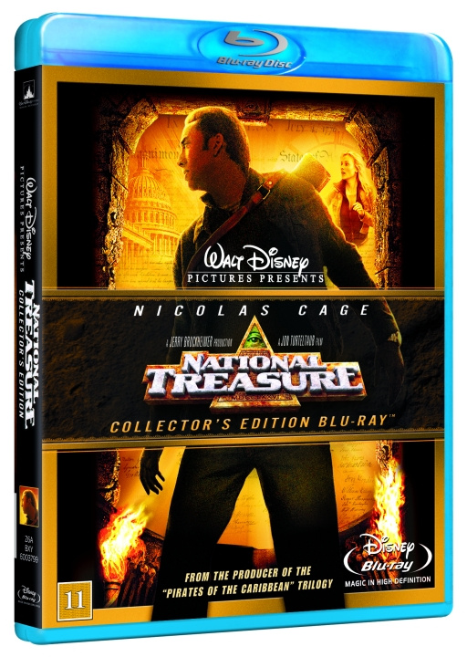 National Treasure - Blu Ray i gruppen HEMELEKTRONIK / Ljud & Bild / TV & Tillbehör / Filmer / Blu-ray hos TP E-commerce Nordic AB (C99991)