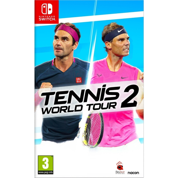 Tennis World Tour 2 (Switch) i gruppen HEMELEKTRONIK / Spelkonsoler & Tillbehör / Nintendo Switch / Spel hos TP E-commerce Nordic AB (D00020)