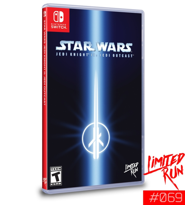 Stjärnornas krig Jedi Knight II: Jedi Outcast (Begränsad upplaga #69) i gruppen HEMELEKTRONIK / Spelkonsoler & Tillbehör / Nintendo Switch / Spel hos TP E-commerce Nordic AB (D00053)