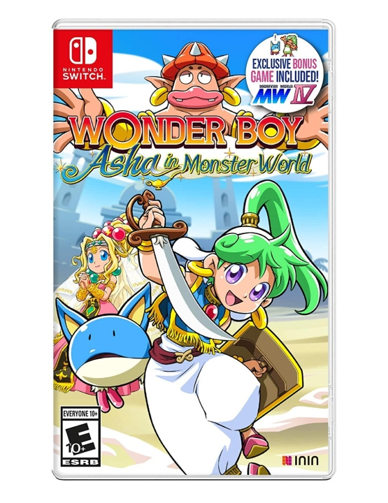 Wonder Boy Universe: Asha in Monster World (Switch) i gruppen HEMELEKTRONIK / Spelkonsoler & Tillbehör / Nintendo Switch / Spel hos TP E-commerce Nordic AB (D00058)