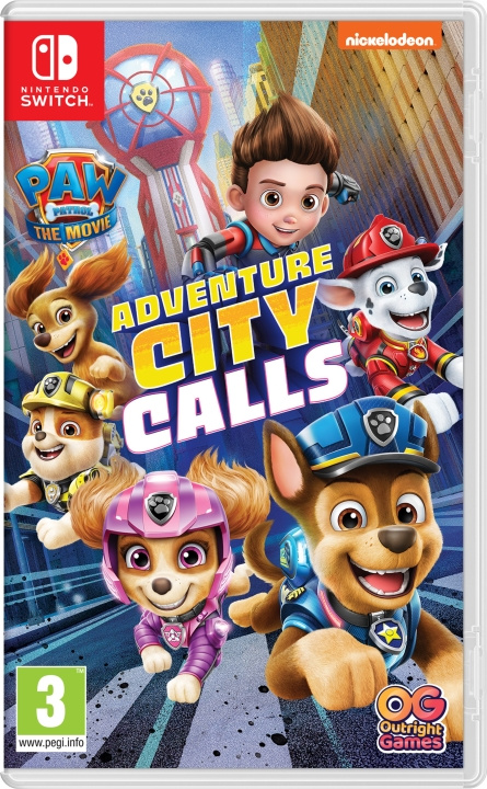 PAW Patrol The Movie Adventure City Calls (Switch) i gruppen HEMELEKTRONIK / Spelkonsoler & Tillbehör / Nintendo Switch / Spel hos TP E-commerce Nordic AB (D00064)