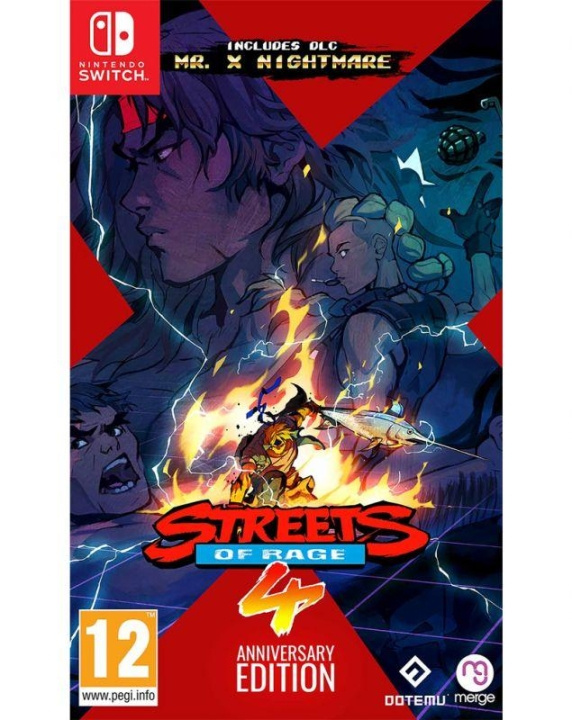 Streets of Rage 4 Anniversary Edition (Switch) i gruppen HEMELEKTRONIK / Spelkonsoler & Tillbehör / Nintendo Switch / Spel hos TP E-commerce Nordic AB (D00071)