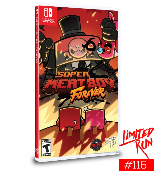 Limited Run Super Meat Boy Forever (Limited Run #116) (Import) i gruppen HEMELEKTRONIK / Spelkonsoler & Tillbehör / Nintendo Switch / Spel hos TP E-commerce Nordic AB (D00112)