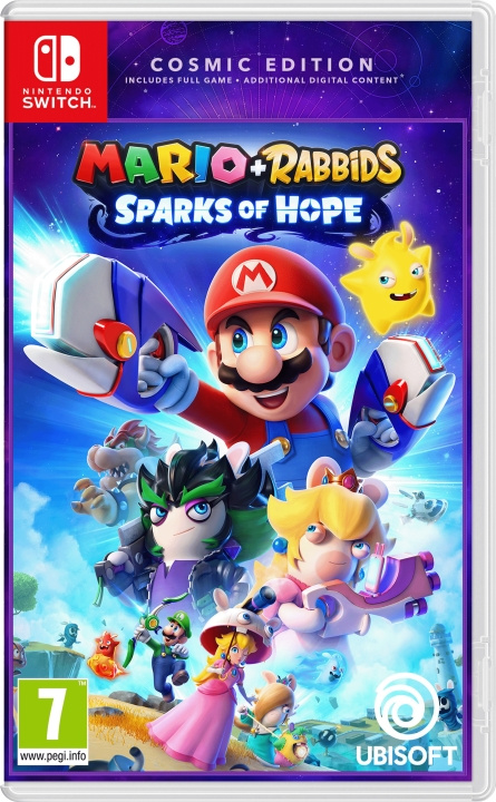 Mario + Rabbids: Sparks of Hope (Cosmic Edition) (Switch) i gruppen HEMELEKTRONIK / Spelkonsoler & Tillbehör / Nintendo Switch / Spel hos TP E-commerce Nordic AB (D00116)