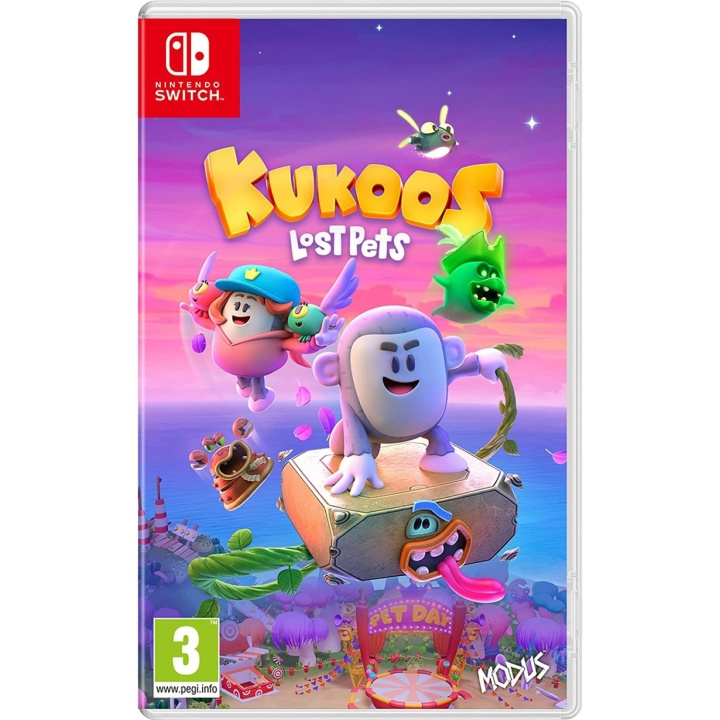 Kukoos - Lost Pets (Switch) i gruppen HEMELEKTRONIK / Spelkonsoler & Tillbehör / Nintendo Switch / Spel hos TP E-commerce Nordic AB (D00133)