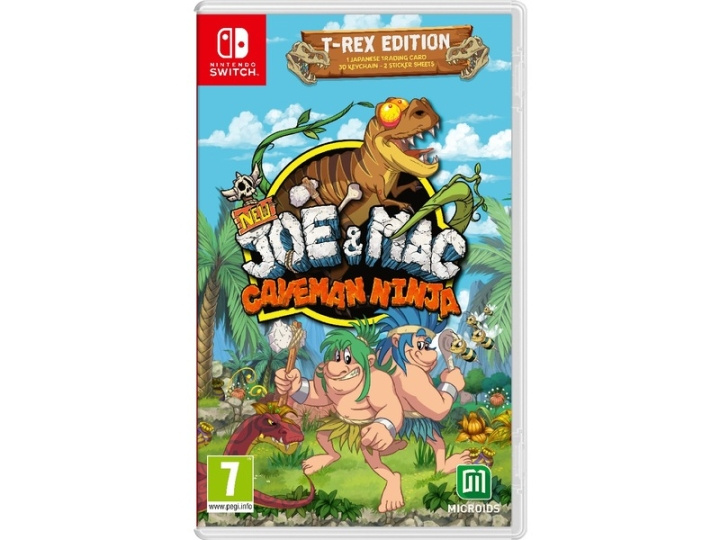 New Joe & Mac: Caveman Ninja (Limited Edition) (Switch) i gruppen HEMELEKTRONIK / Spelkonsoler & Tillbehör / Nintendo Switch / Spel hos TP E-commerce Nordic AB (D00135)