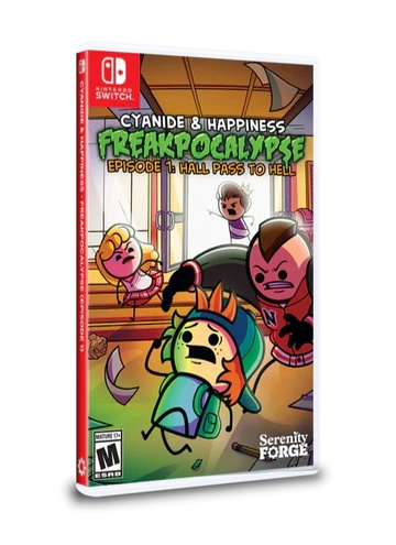 Limited Run Cyanide & Happiness Freakpocalypse - Episode 1: Hall Pass To Hell (Limited Run) (Import) i gruppen HEMELEKTRONIK / Spelkonsoler & Tillbehör / Nintendo Switch / Spel hos TP E-commerce Nordic AB (D00136)