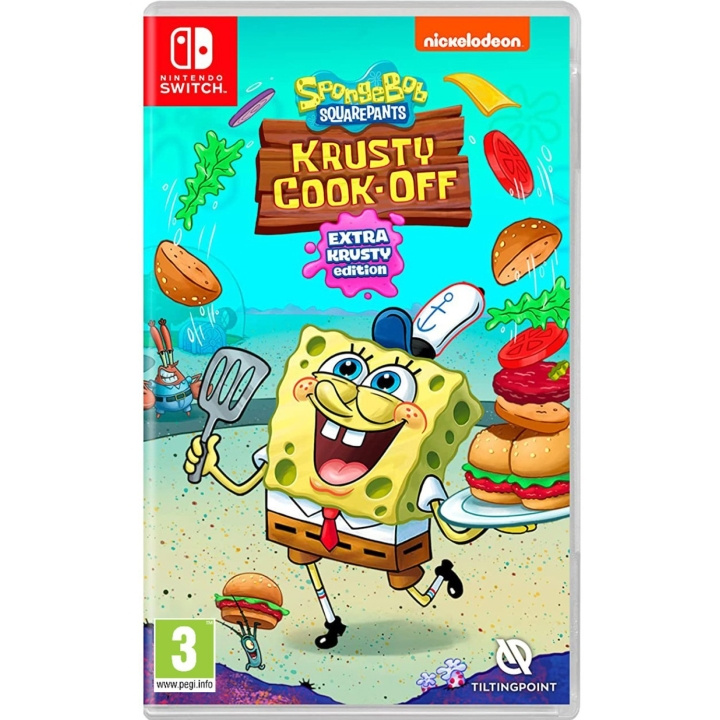 SpongeBob: Krusty Cook-Off (Extra Krusty Edition) (Switch) i gruppen HEMELEKTRONIK / Spelkonsoler & Tillbehör / Nintendo Switch / Spel hos TP E-commerce Nordic AB (D00139)