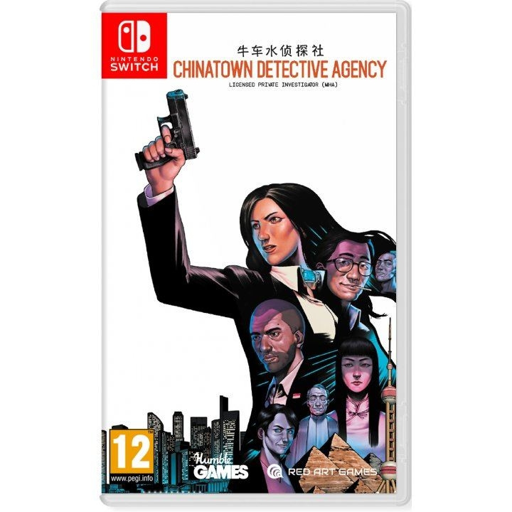 Red Art Games Chinatown Detektivbyrå i gruppen HEMELEKTRONIK / Spelkonsoler & Tillbehör / Nintendo Switch / Spel hos TP E-commerce Nordic AB (D00178)