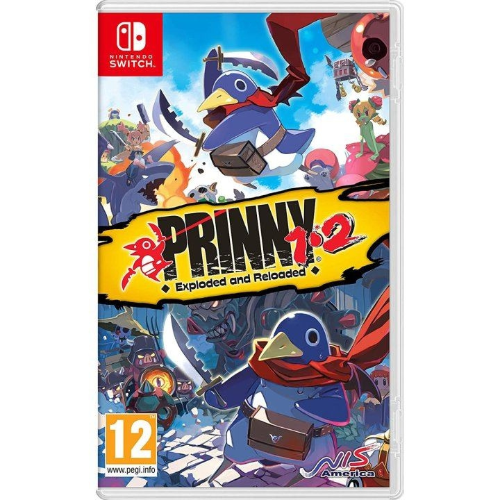 Prinny 1-2: Exploded and Reloaded (Switch) i gruppen HEMELEKTRONIK / Spelkonsoler & Tillbehör / Nintendo Switch / Spel hos TP E-commerce Nordic AB (D00185)