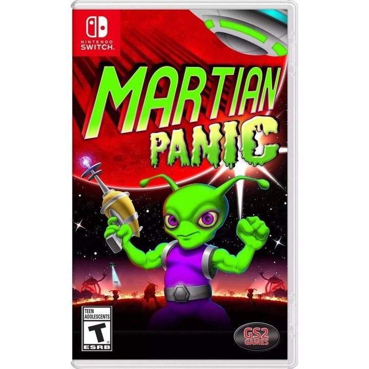 Martian Panic (Import) (Switch) i gruppen HEMELEKTRONIK / Spelkonsoler & Tillbehör / Nintendo Switch / Spel hos TP E-commerce Nordic AB (D00188)