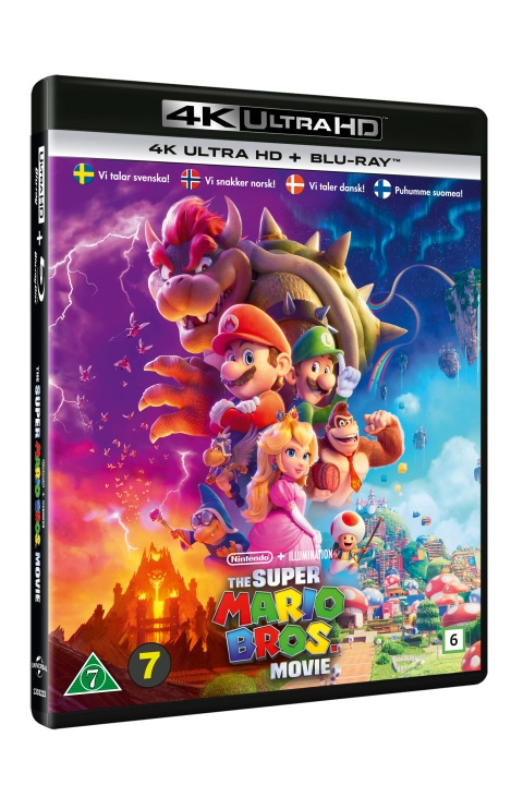 The Super Mario Bros. Movie i gruppen HEMELEKTRONIK / Ljud & Bild / TV & Tillbehör / Filmer / Blu-ray hos TP E-commerce Nordic AB (D00192)