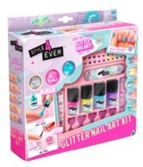 Style 4 Ever Glitter nagelkonst kit (194) i gruppen LEKSAKER, BARN- & BABYPRODUKTER / Leksaker / Pyssel hos TP E-commerce Nordic AB (D00195)