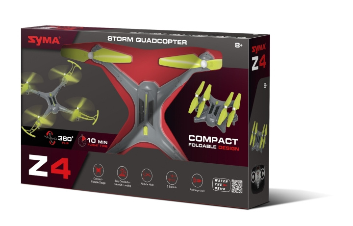 Syma R/C Z4 STORM QuadCopter (50602) i gruppen LEKSAKER, BARN- & BABYPRODUKTER / Radiostyrt / Drönare hos TP E-commerce Nordic AB (D00217)