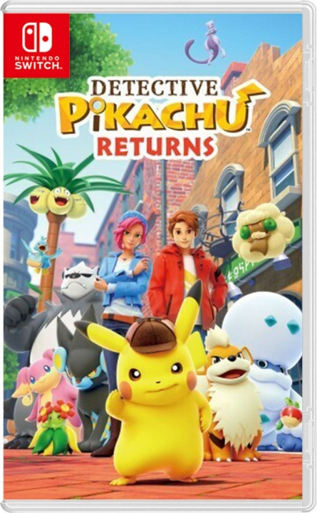 Detective Pikachu Returns (Switch) i gruppen HEMELEKTRONIK / Spelkonsoler & Tillbehör / Nintendo Switch / Spel hos TP E-commerce Nordic AB (D00222)