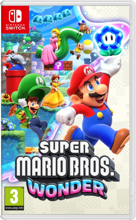 Super Mario Bros. Wonder (Switch) i gruppen HEMELEKTRONIK / Spelkonsoler & Tillbehör / Nintendo Switch / Spel hos TP E-commerce Nordic AB (D00223)