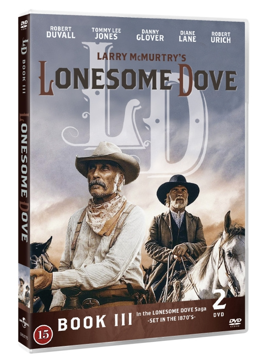 Lonesome dove (Mini series – 2 DVD box - book III) i gruppen HEMELEKTRONIK / Ljud & Bild / TV & Tillbehör / Filmer / DVD hos TP E-commerce Nordic AB (D00229)